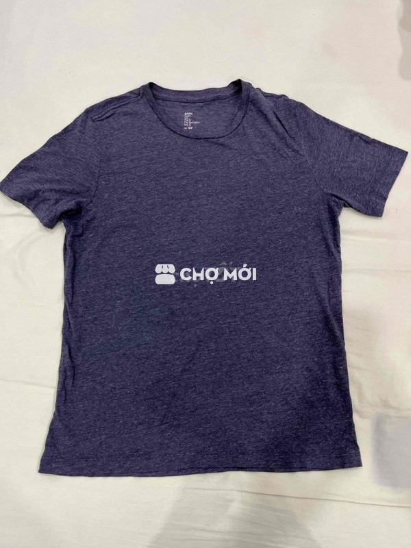 Áo thun nam vải thun Xám đậm