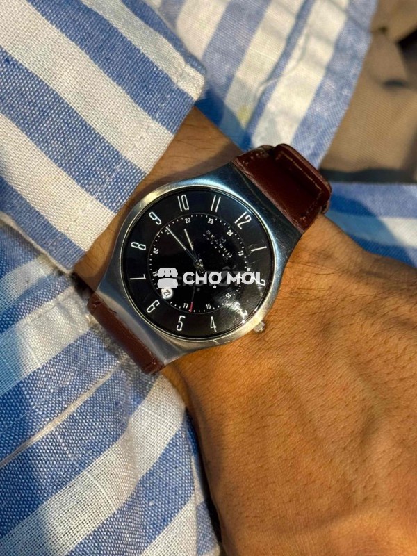 BÁN ĐỒNG HỒ 38mm THÉP - ĐÃ THAY PIN MỚI - CHẠY TỐT