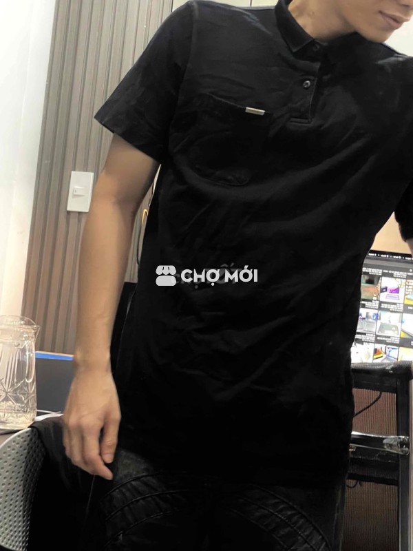 áo polo nam cổ cứng áo cotton lịch sự