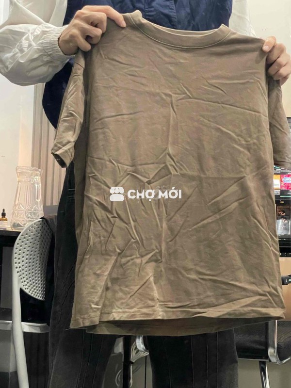 áo cotton lạnh màu be fit m7~8