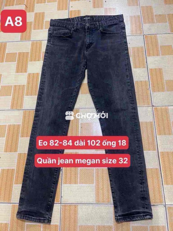 Quần jean megan size 32
