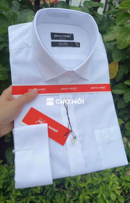 Áo sơ mi Pierre Cardin Nam Trắng Cotton