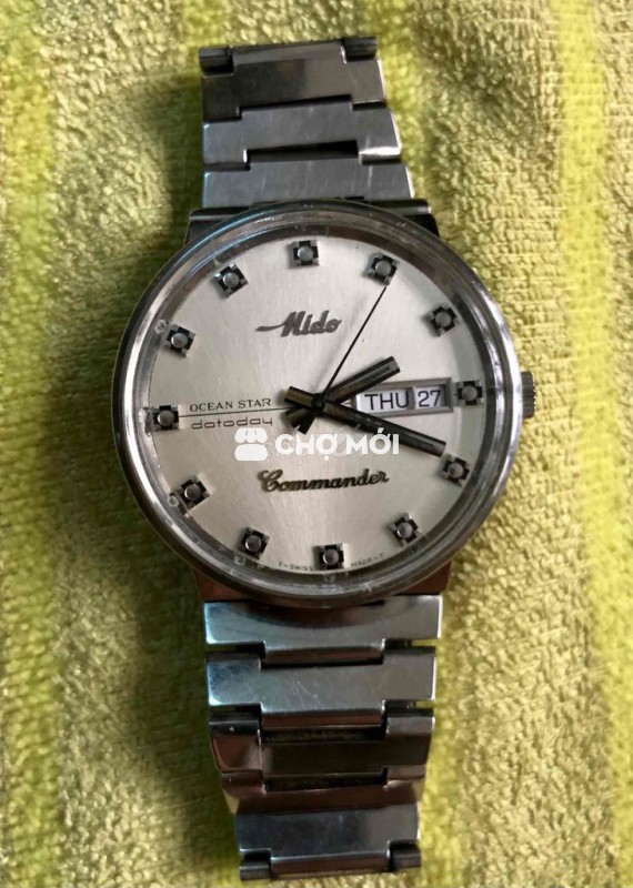 Đh hiệu Mido Commando SWISS Made ,zin nguyên bản c