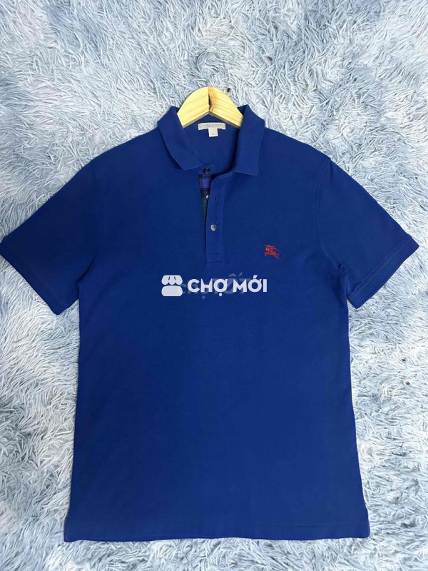 Áo polo Burberry nam xanh dương size M