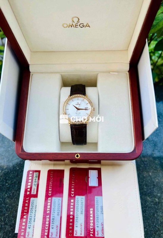 Đồng hồ Omega De Ville Nam Vàng đỏ 18K 36.5mm