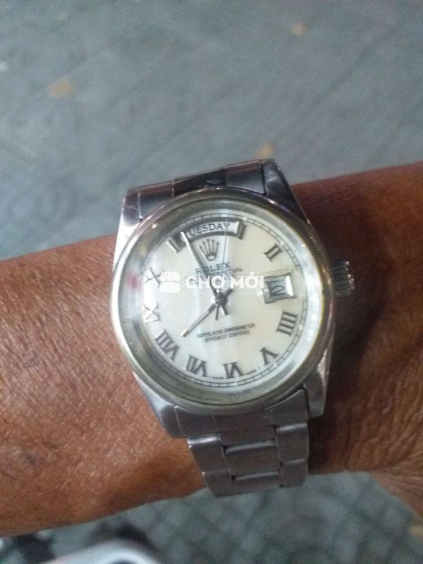 Đồng hồ  cá rô Oyster Perpetual Inox Bạc