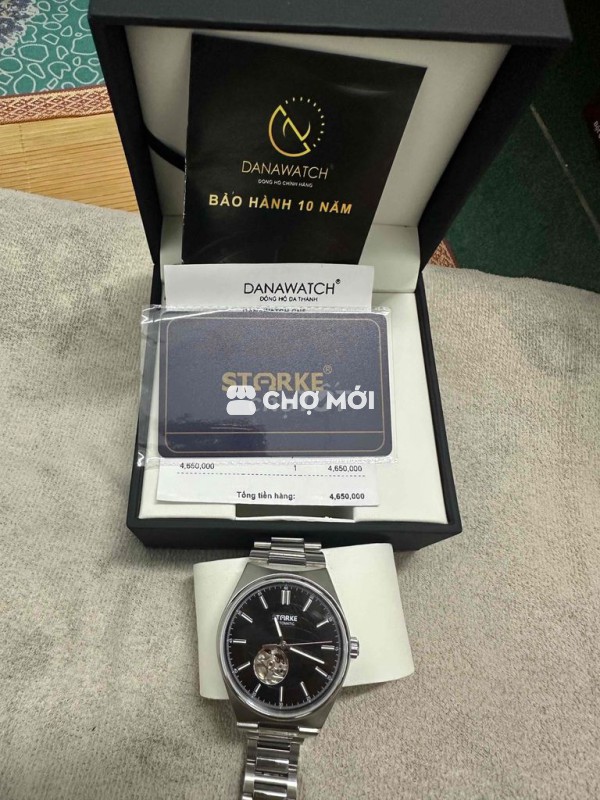 Đồng hồ Starke Nam Thép không gỉ Bạc