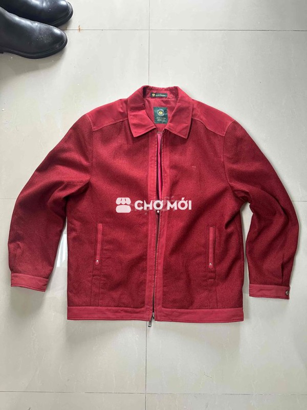 Jacket Vintage Red Burgundy – Classic