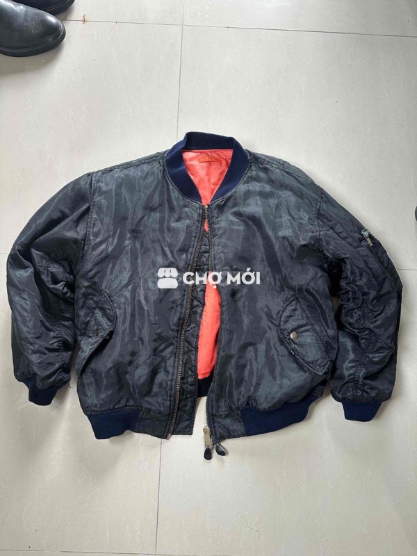 Áo Bomber MA -1  Navy Vintage