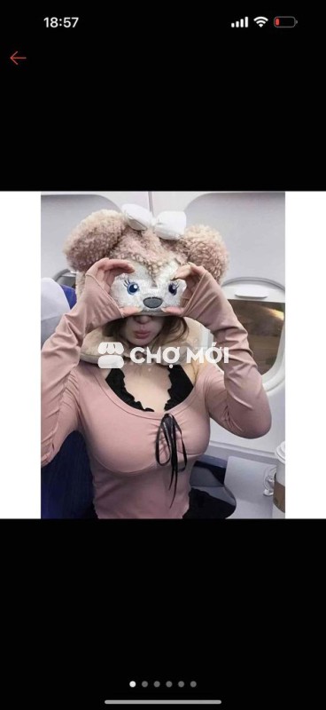 Áo phối giả yếm bigsize