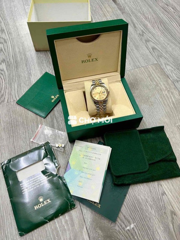 Hàng Siêu Hiếm Rolex 6 số 116233 Fullbox hộp sổ