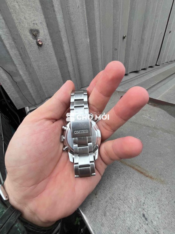 Đồng hồ Seiko Solar Thép không gỉ Bạc Nam