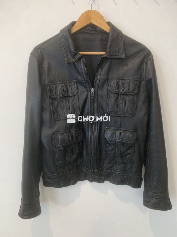 áo khoác da (100% da tự nhiên)