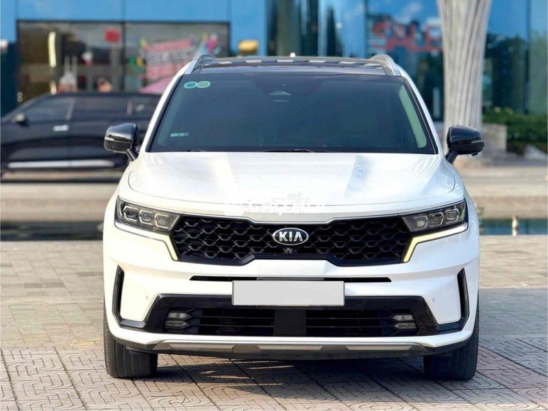 Kia Sorento 2021 2.5 AWD Trắng 80000 km