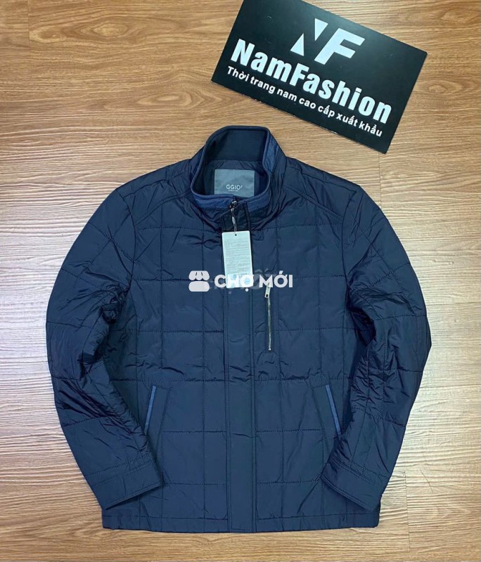 Áo khoác hàn túi chéo trần bông cao cấp xuất hàn