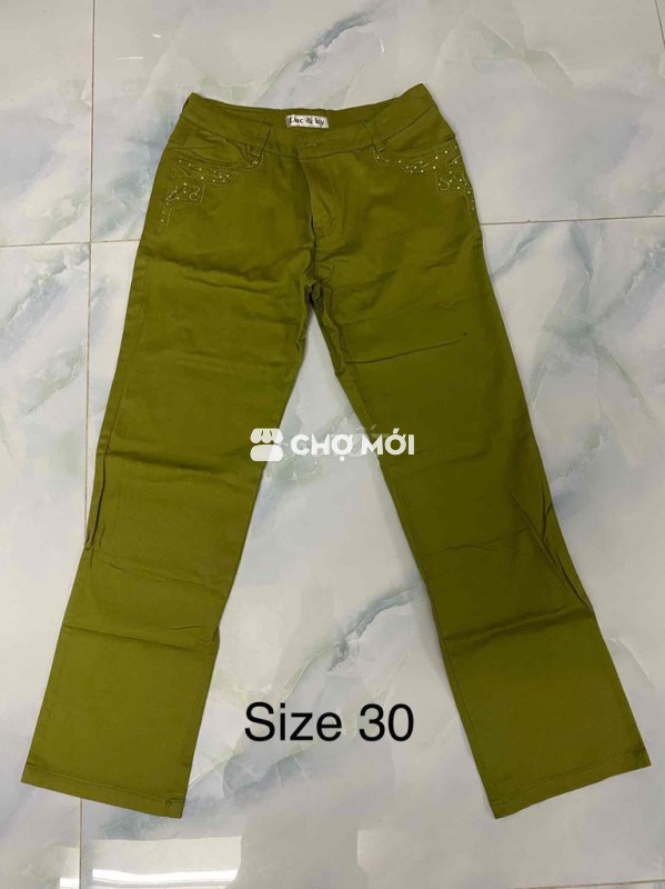 Quần Tây nữ size 30