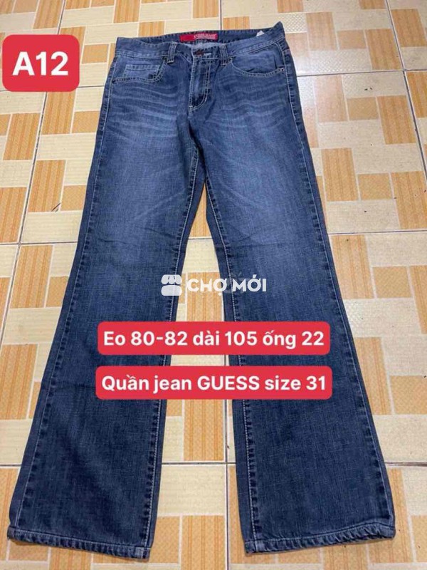 Quần jean GUESS size 31