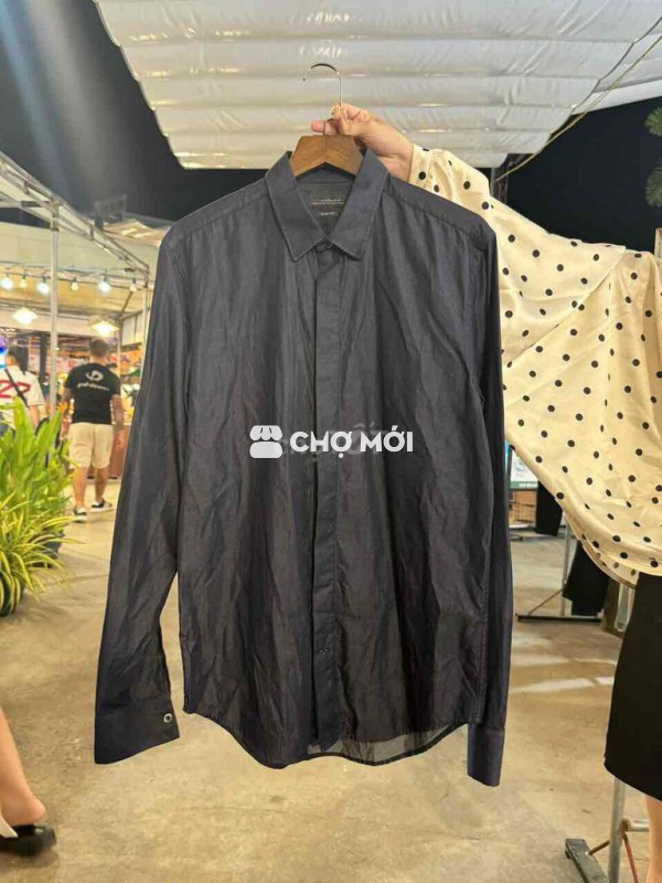 sơ mi đen dành cho nam