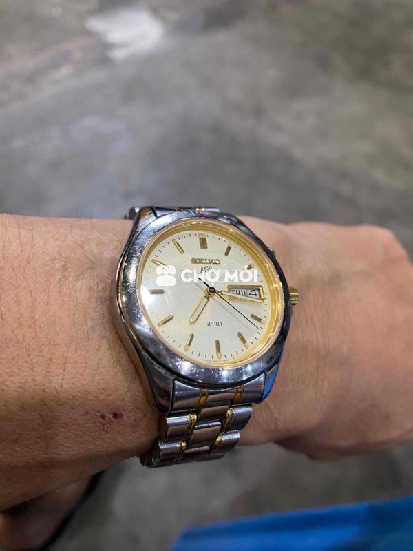 dh seiko AGS cuẩn seiko sei38, máy hd tốt bao sd