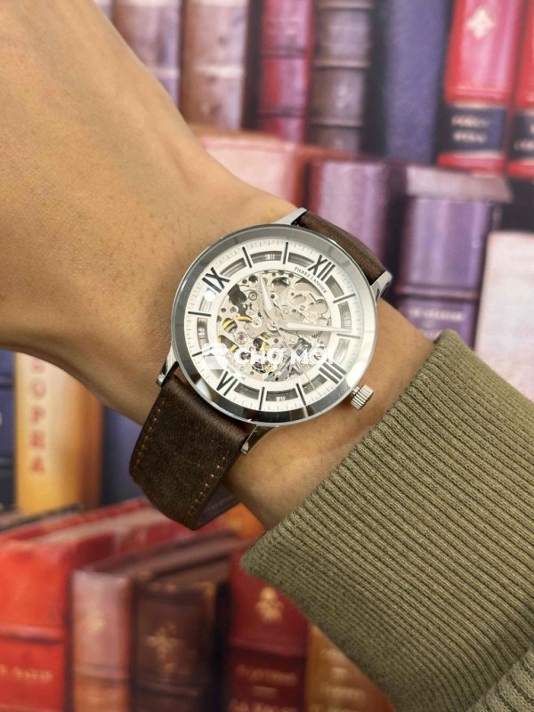 Đồng hồ Pierre Lannier Nam Dây da Nâu