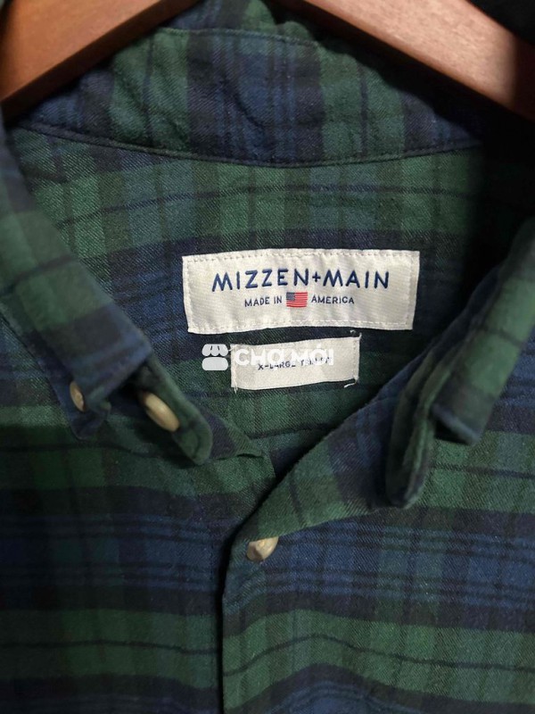 Áo sơ mi Mizzen+Main nam Polyester size L