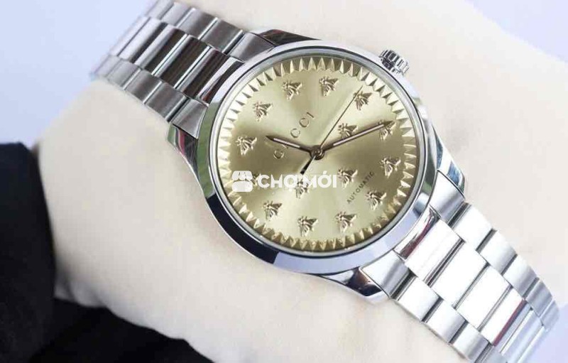 ĐH Nam: Gucci Auto Mặt Vàng Gold Siêu Hiếm Fullbox
