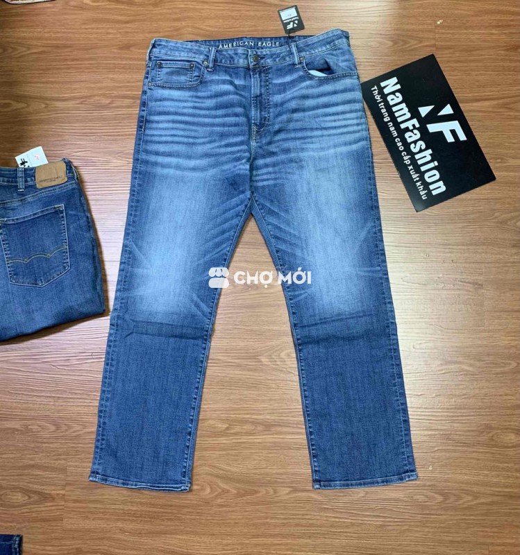 Quần jean nam big size xuất mỹ cao cấp cho ng béo