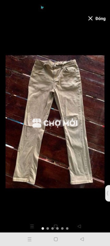 LEVI’S Strauss khaki 98%cotton co giản size 28-30