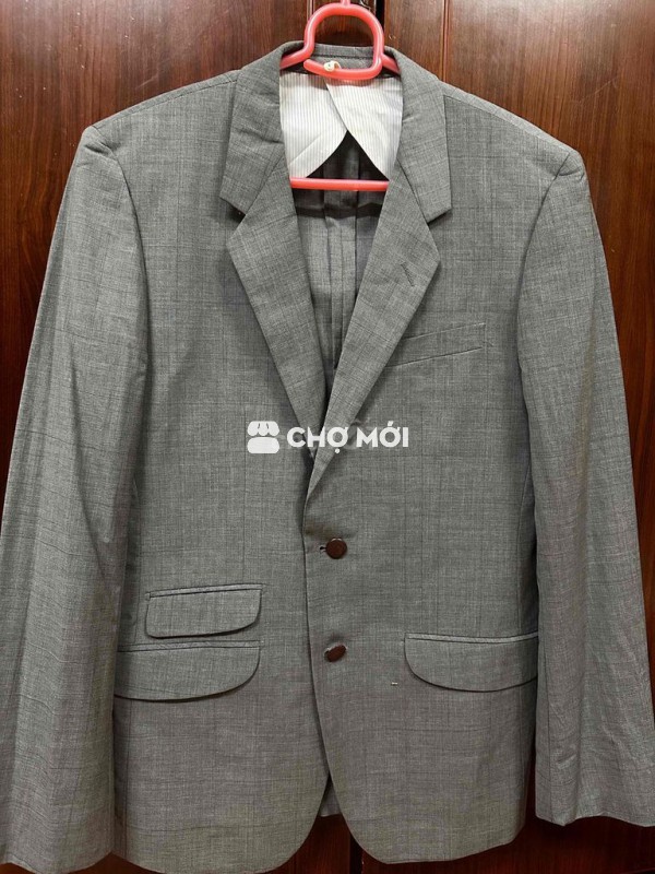 Áo vest nam CUSTOMMELLOW vải Xám