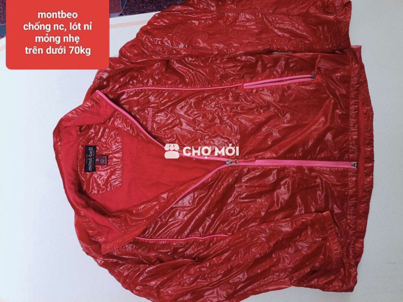 Áo khoác Mont-bell leo núi trekking