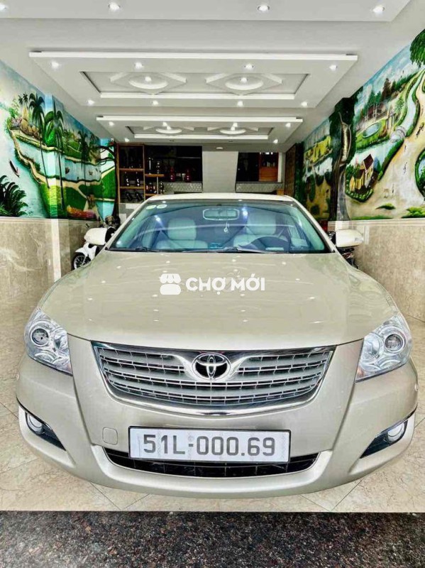 BÁN CAMRY 3.5Q, sx 2007,  ĐI 105.000km, VÀNG CÁT.