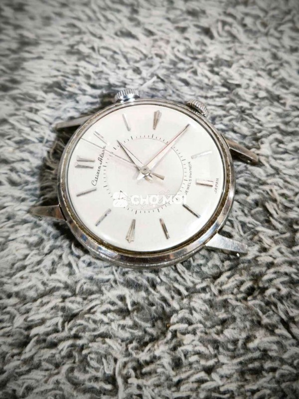 Đồng hồ đeo tay Citizen Alarm Thép không gỉ Bạc