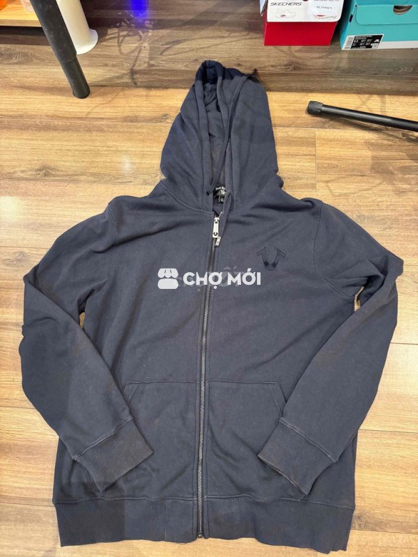Áo khoác True Religion nam size L màu xanh đen