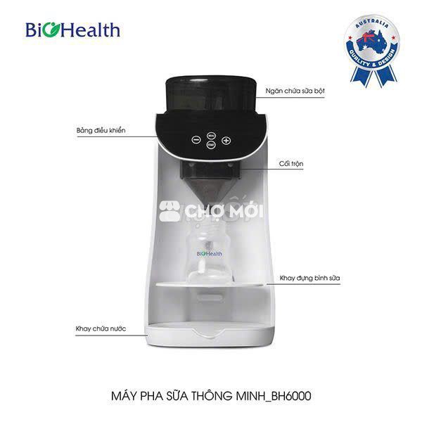 Máy pha sữa BioHealth BH6000 1.8L Trắng
