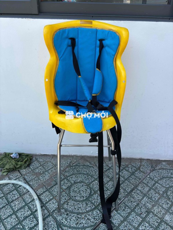 Ghế xe máy, xe ga Beesmart X2 Vàng dành cho em bé