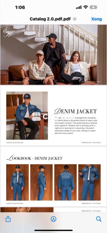 Áo denim new