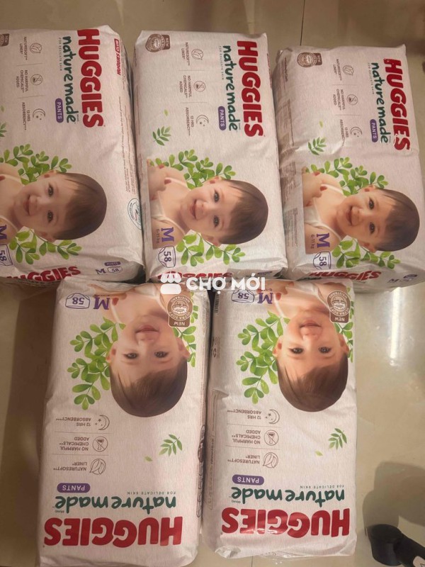 cần pass Tã quần Huggies Naturemade Pants M ( 5 b)