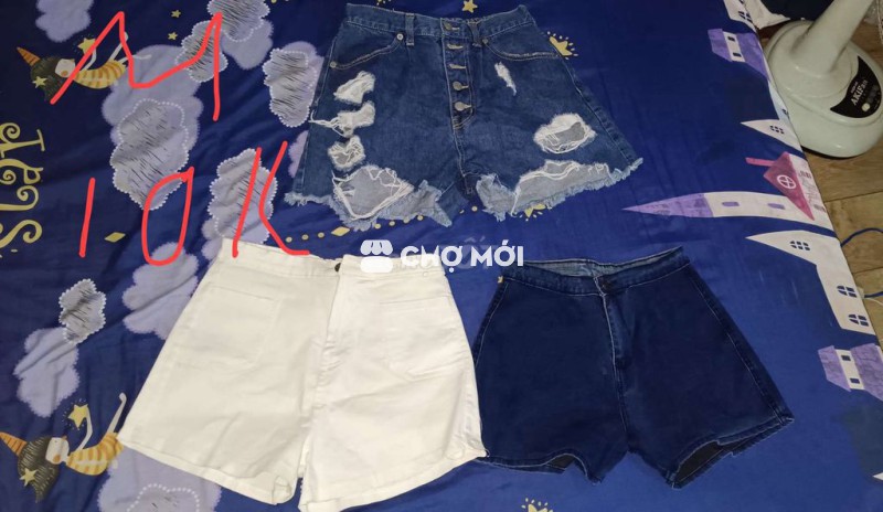 Quần short nữ Vải bò Mới đẹp