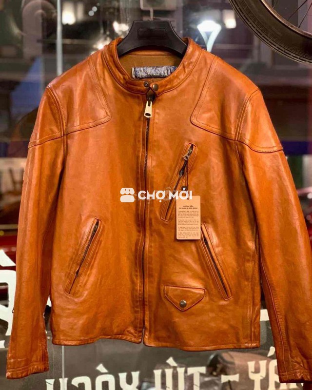 Áo khoác da ngựa Raicer Ý mềm mạnh mẽ, cá tính