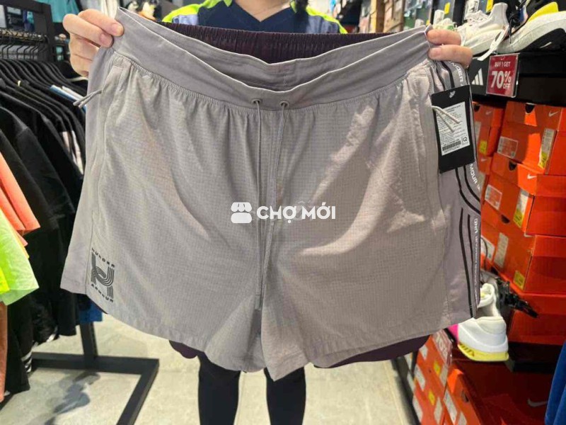 Quần đùi thể thao Under Armour Nam Xám chính hãng