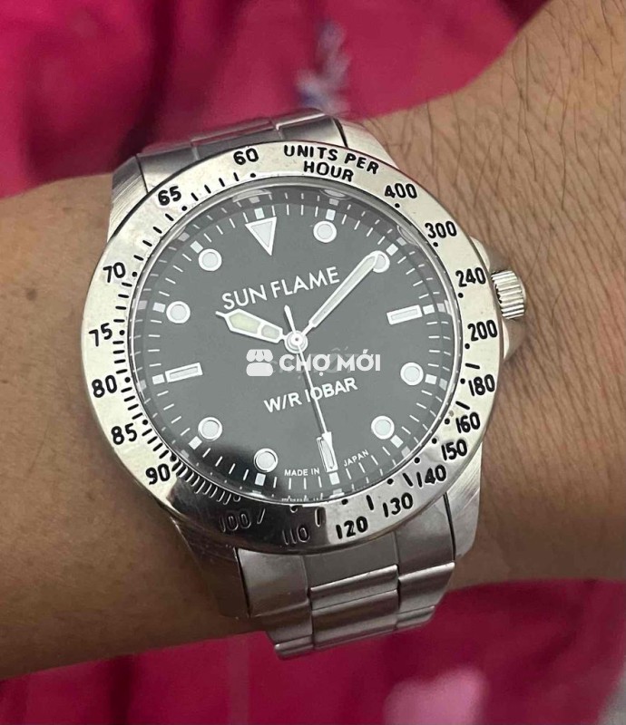 Đồng Hồ Nam đẹp size 39 máy Pin.