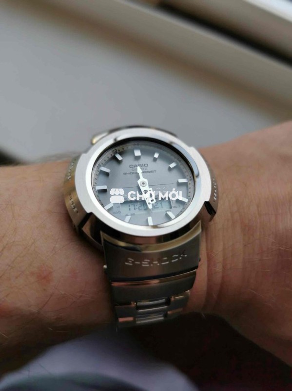 Đồng hồ casio gshock Awm 500d full thép chính hãng