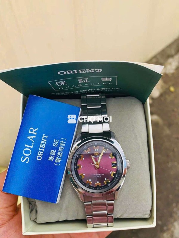 Đồng hồ Orient Solar Radio Control, rất rất mới.