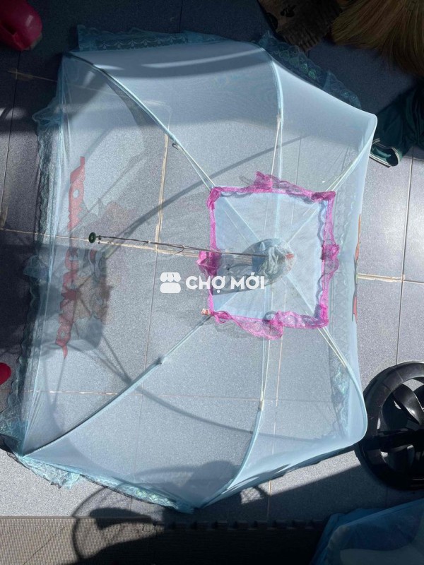 Mùng chống muỗi trẻ em vải lưới