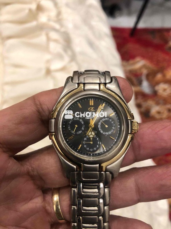 Đồng hồ Elgin Nam Titanium 38mm, quartz, usa