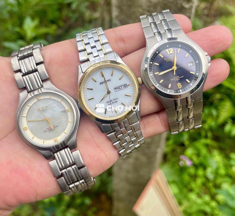 Combo 3 chiếc đồng hồ pin năng lượng size 35