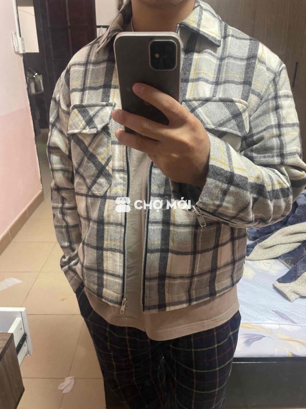 (new) dạ phao nam Candles chần bông size M