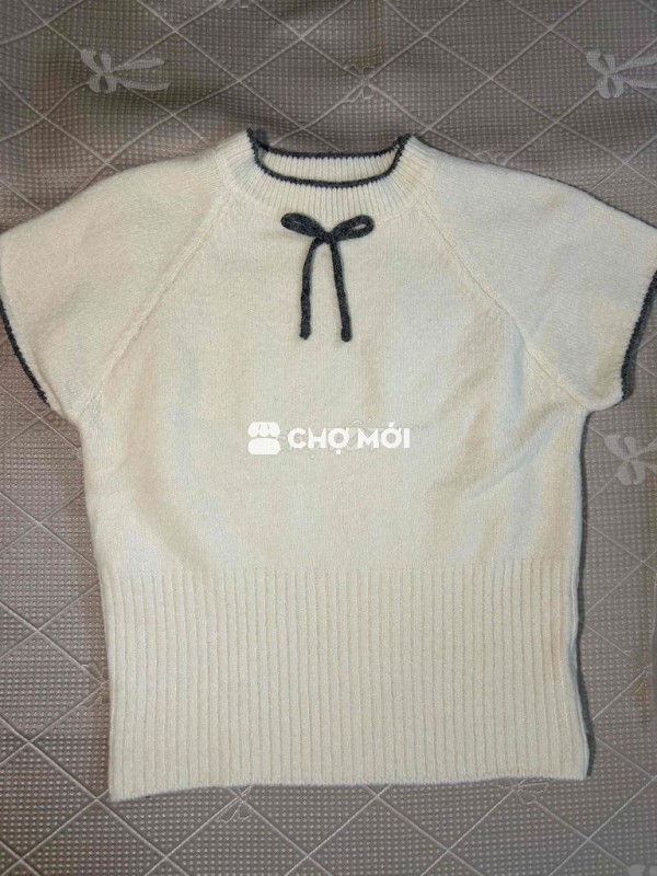 Áo len nữ By Jolie màu Trắng