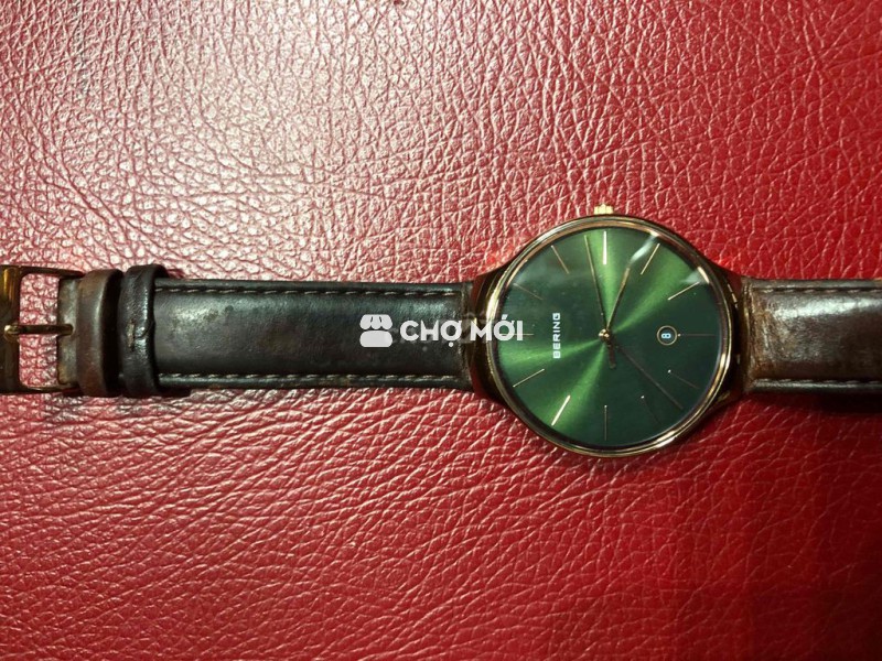 Đồng hồ Bering dây da Nâu