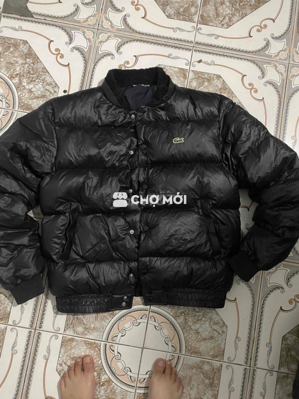 Áo khoác phao Lacoste Nam lông vũ size M